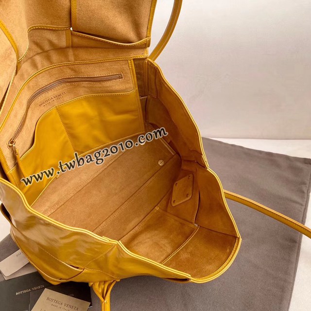Bottega veneta高端女包 96009 寶緹嘉新款Arco48油蠟皮包 BV經典款小牛皮質中號手提包  gxz1227